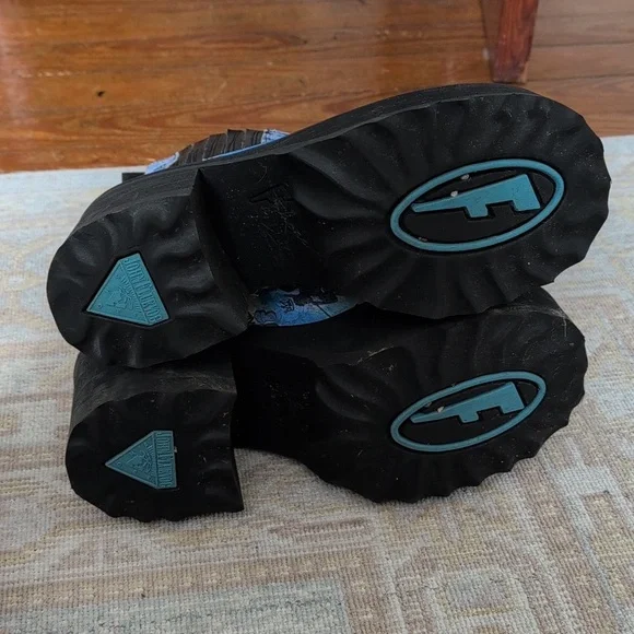 John Fluevog Skyhigh F Nerds Platform Chelsea Boots - Picture 6 of 6